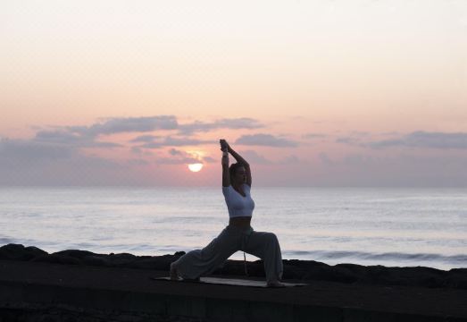 객실 테라스 전망