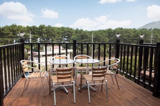 천산해팬션 전경