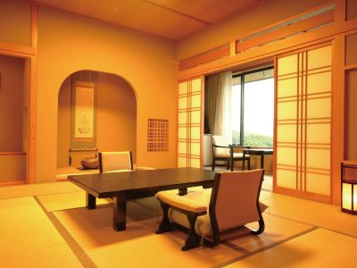 和風オーシャンビュールーム(浴室) 胡蝶蘭の写真