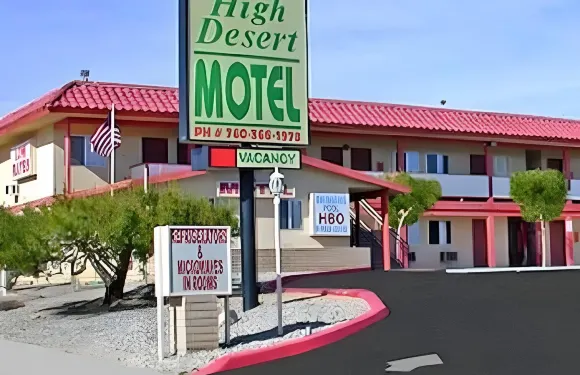 約書亞樹國家公園高沙漠汽車旅館