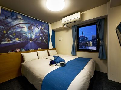 ハリウッドルーム(ダブル)(浴室) ホテルソビアル大阪 ドーム前の写真