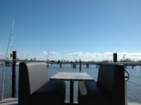 Boat in Volendam Near Marina Museum