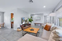 4/3 Pool Home w/ Private Backyard, 3 mi to Beach!