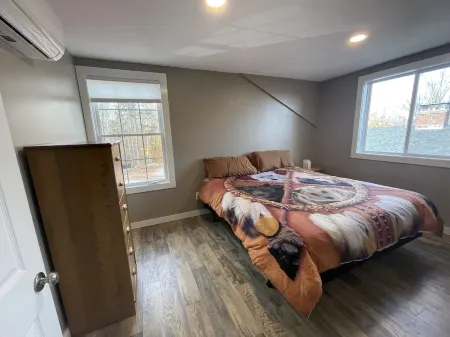 New two bedroom apartment on 9 acre property