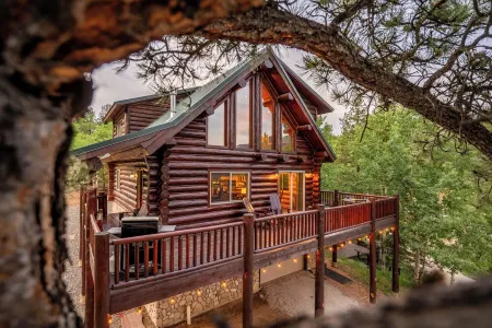 Bailey Bear Haus - Colorado Mountain Log Cabin Getaway. Pet friendly!