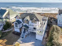 Oceanfront, Heated Pool, 2 Hot Tubs, BBQ, Game Rm, BBQ, Fully Loaded Hotels in Duck