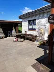 Apartment and more .... Creative garden with fire pit and barbecue