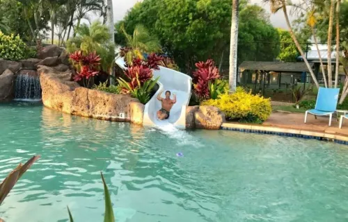 Kiahuna Paradise condo with A/C