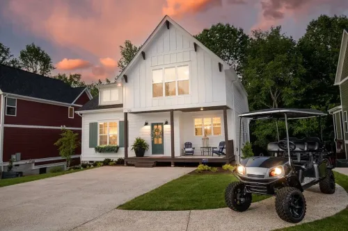Lake House with Golf Cart
