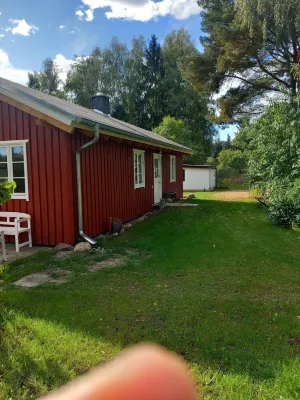 Kleines Schwedenhaus im Barnim am Rande der Schorfheide