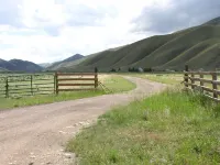 Comfortable basement apartment on Little Sheep Creek at foot of Lima Peaks