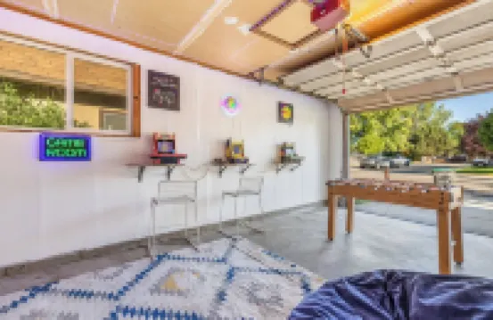 Cozy Boise Gem: Private Yard, Game Room & Workspace