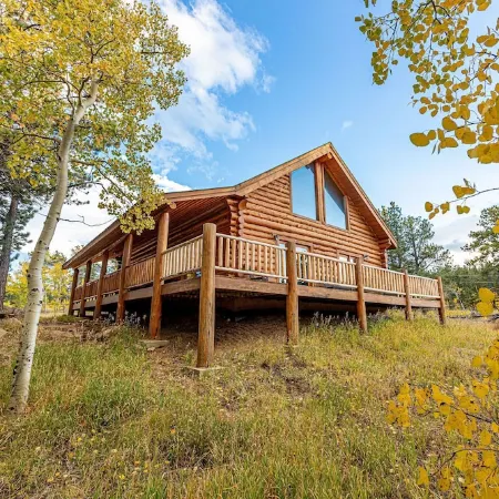 Red Feather Lakes Cozy Log Cabin
