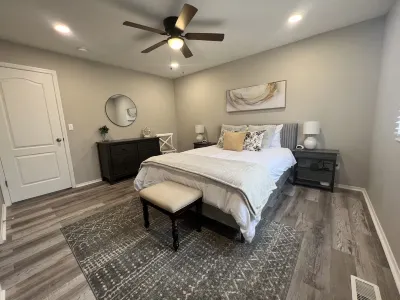 Modern 5Br SLC Home w/ Foosball, Smart TVs & Office, Near Downtown & Canyons Hotels near Maverik Center