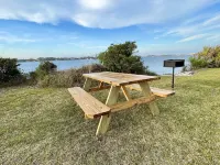 Waterfront- Walk to the Beach- Private Balcony- Sleeps 2
