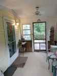 Charming 2-bedroom cottage near Bedford, screened  porch deck & private setting