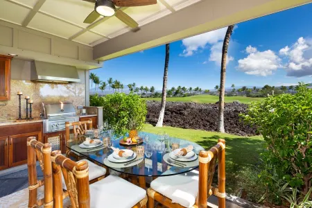 Sophisticated freshly remodeled two story Golf Villa w/Private Beach Club