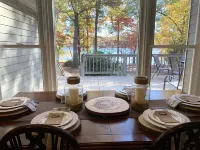 Escape the noise; waterfront home on quiet cove; fenced yard; updated; low rates