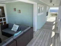 Fabulous Beach View!  Large pool…across from Beach Access. Decks on Both Levels!