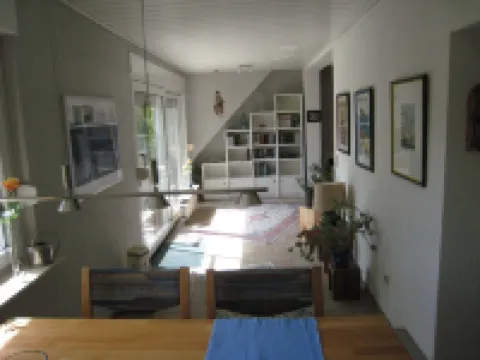 2.5 km to the city center.  Vacation apartment in a quiet location.