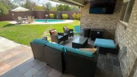 Spacious Oasis Retreat for Family & Work – Filled with Comfort - Fast Wi-Fi - 무료 와이파이