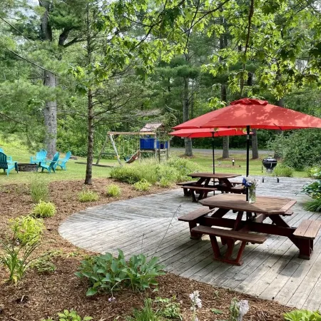 Cozy, Rustic Luxury Cabin on Round Lake, with all of the modern conveniences!