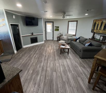 Grain Bin retreat on mini working farm.