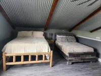 The Farmhouse is a perfect getaway with a beautiful view of the sunset!