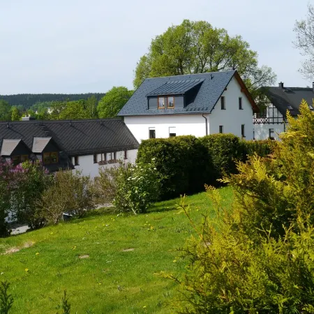 5-star family holiday apartment in the Siebert Bad Brambach guest house
