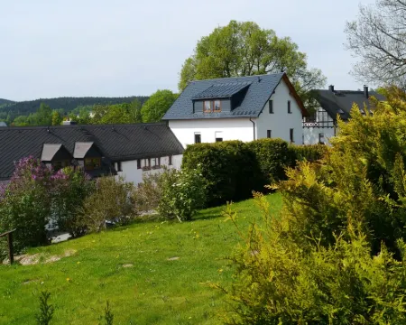 5-star family holiday apartment in the Siebert Bad Brambach guest house Hoteles en Bad Brambach