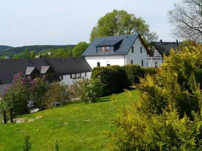 5-star family holiday apartment in the Siebert Bad Brambach guest house