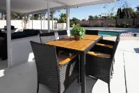 Private Peaceful Oasis with Pool/Patio/BBQ/Firepit Entire House 5mins from beach