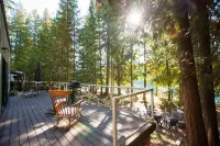 Romantic Waterfront  Shabby Chic Cabin on the Clark Fork River!  #SwankyCabin