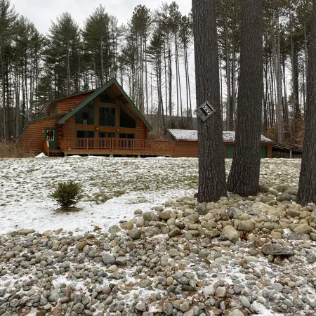 Log Cabin on the Hudson