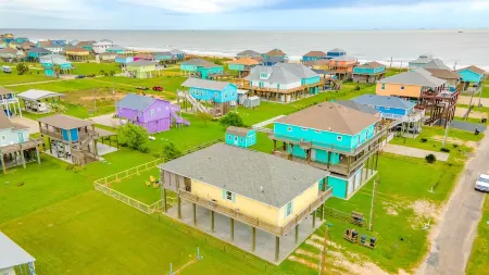 FREE NIGHT PROMO●3BR●2.5Ba●Lift●Fire Pit●Dog Friendly Отели рядом с достопримечательностью «Port Bolivar»