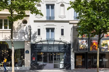 Hôtel de France Gare de Lyon Bastille Отели рядом со станцией Вокзал Аустерлиц