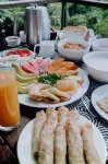 Kaliwa Lodge - Frühstück