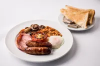 University of Exeter - Holland Hall - breakfast