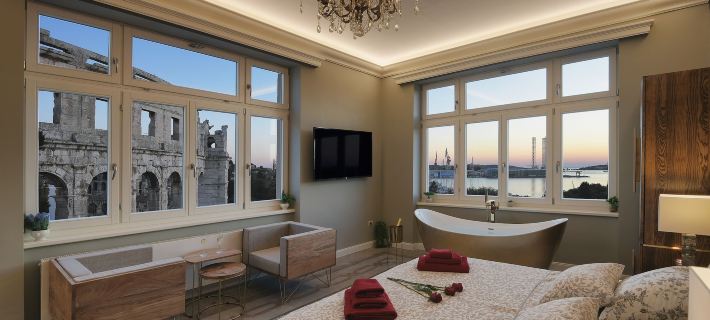 Arena & Seaview Luxurious Residence Các khách sạn ở Pula