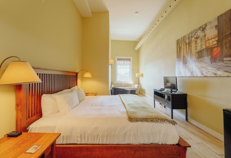 포스터스 인의 역사적인 건물 외관