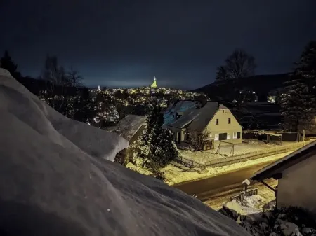Sustainable, vegan-friendly accommodation at mining nature trail in Schneeberg