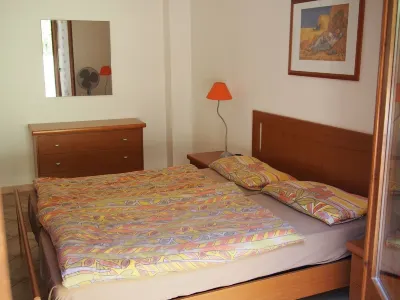 Mediterranean, fully equipped apartment with two terraces