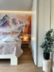 Luxury Japandi garden apartment