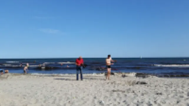 Large three-room apartment with 2 bathrooms for a maximum of 8 people