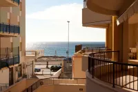 Beachfront apartment in Residence Rosa Virginia Pool