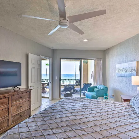 Walk to Beach Oceanfront Rocky Point Condo