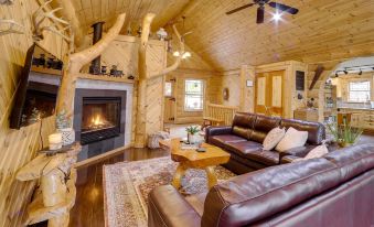Rustic Tustin Cabin on 7 Acres w/ Fire Pit & Porch
