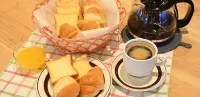 Hütte Jil Shirakabako - Frühstück