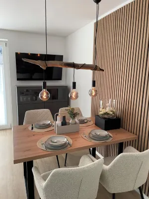 Modern cozy apartment with 2 bedrooms and balcony. Dog welcome