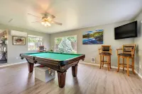 Game Room, Deck + Theater: Westminster Family Home - Kitchens